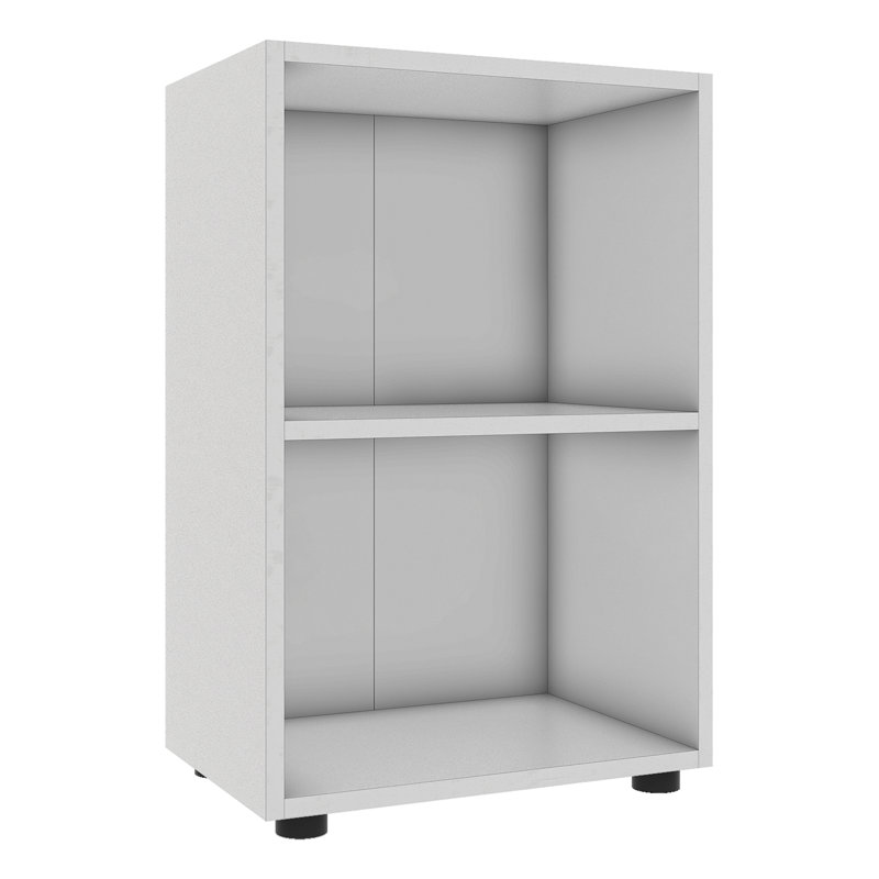 Alexaundra 74cm H x 49cm W Standard Bookcase, White