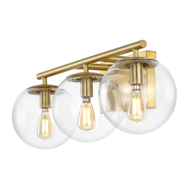 Aysa Armed Sconce, Brass