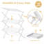 Metal Foldable Freestanding Drying Rack-831371461