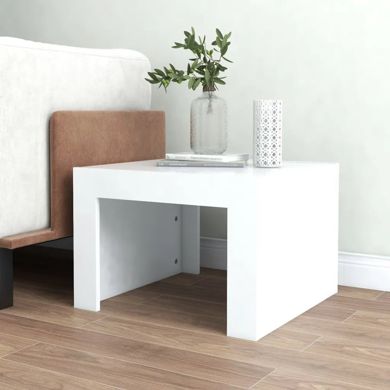 Aleyska Sled Coffee Table, White