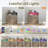 Small 3-Drawer Wood Dresser with Charging Station & LED Lights, Narrow Chest for Bedroom-1057993205