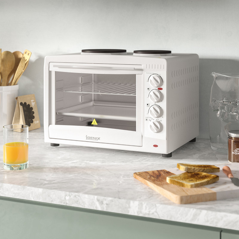 Igenix 45L Electric Mini Oven Double Hotplates