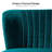 Euclid 47" Velvet 2-Seat Armless Loveseat-891959009