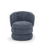 Upholstered Swivel Barrel Chair-609431619