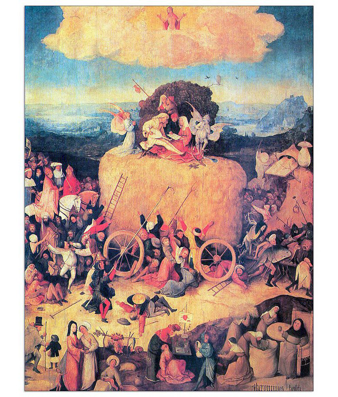 'Central Table' Painting Print