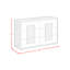 Commode 6 tiroirs Hewson