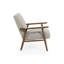 Upholstered Chenille Armchair-1431327231
