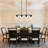 Dyllian 4 - Light Kitchen Island Pendant Lighting Linear Pendant Lights Dinning Room Light Fixture-1611606193