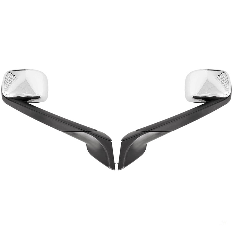Miroirs chromés compatibles avec la nouvelle paire Freightliner Cascadia 2018-2021, H 6,3 po x l 27,56 po