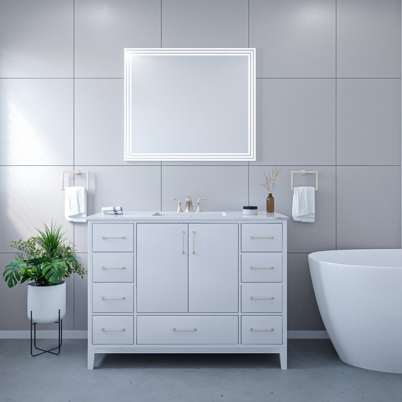 Gullane Flat Wall Mirror, 30" x 36"