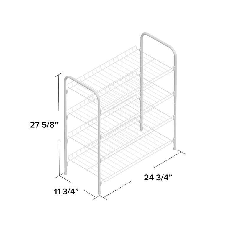 Wayfair Basics 9 Pair Shoe Rack