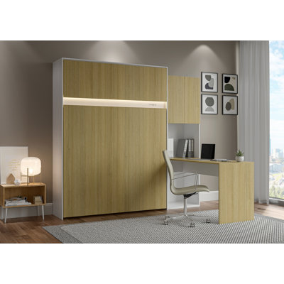 Lit escamotable avec bureau Roland