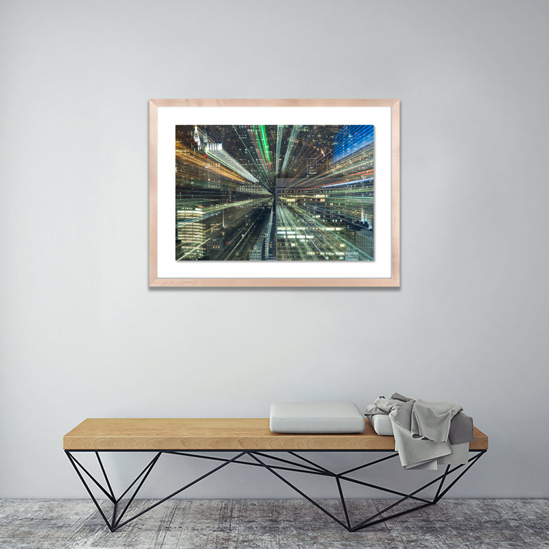 Zoom II Print by Jakob Wagner, Natural, 18" H x 24" W x 1.5" D