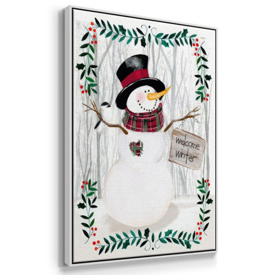 Folk Snowman Forest I