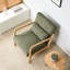 Fauteuil moderne, fauteuil d'appoint avec structure en bois massif-1510528256