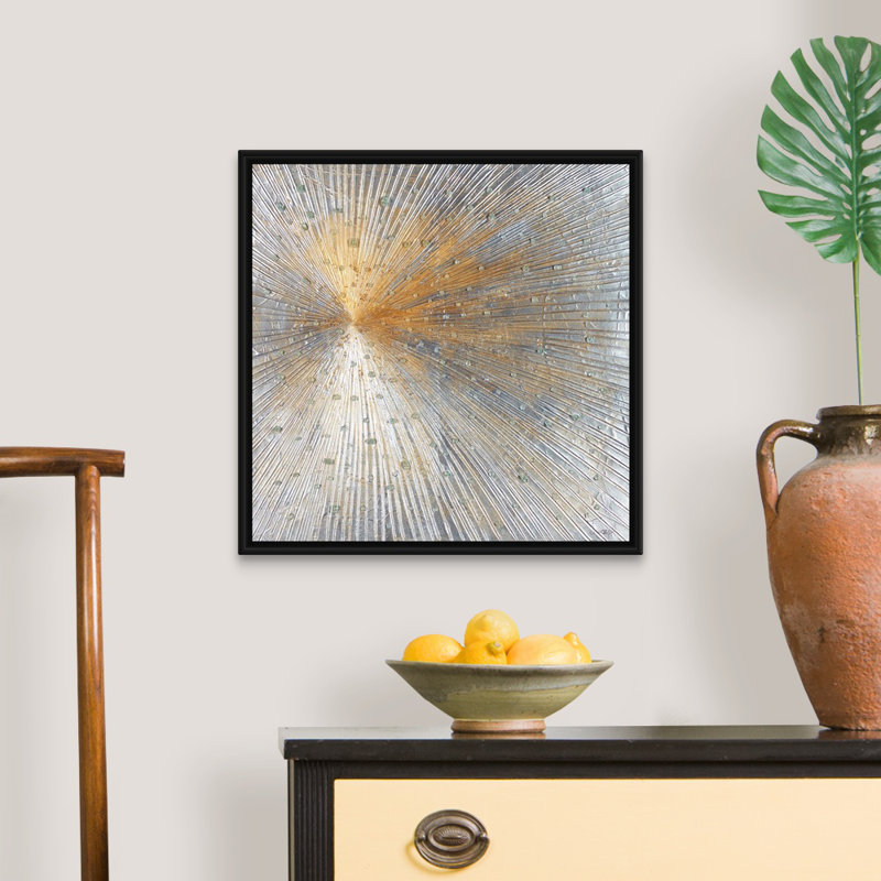 «Starburst of Crystals» par Joseph Michaels, reproduction d'art graphique sur toile, H 22 po x l 22 po x P 1,75 po