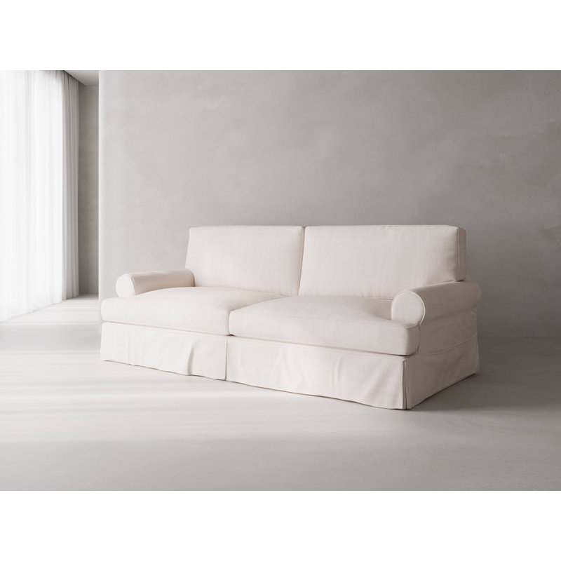 Studio 3 Sofa, 35" H x 84" W x 40" D, 3, Nevis Ivory