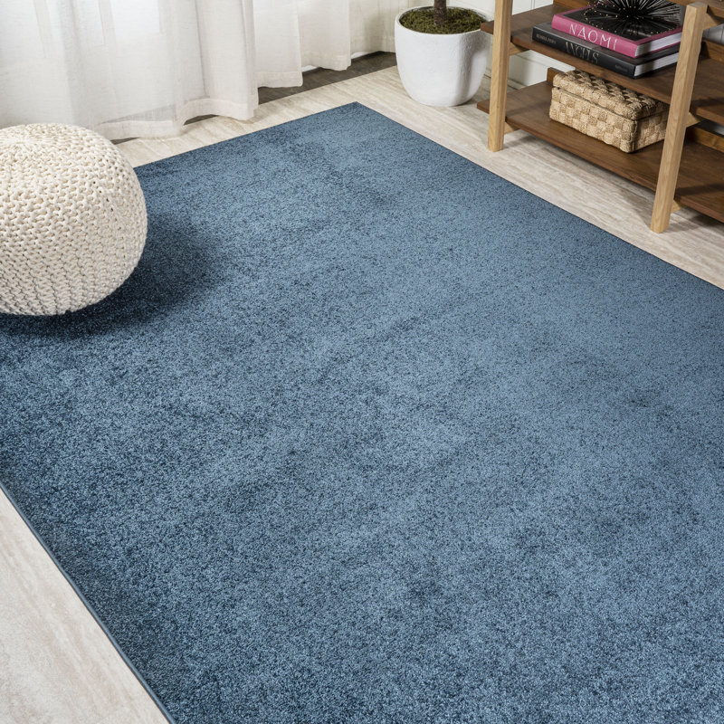 Tapis bleu marine Airids, Rectangle 10 pi x 14 pi