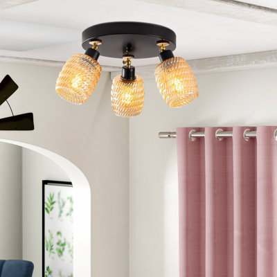 Projecteur directionnel 18,9 po 3 lumières Aidrik