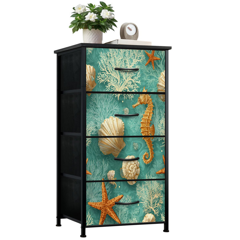 Commode verticale 4 tiroirs