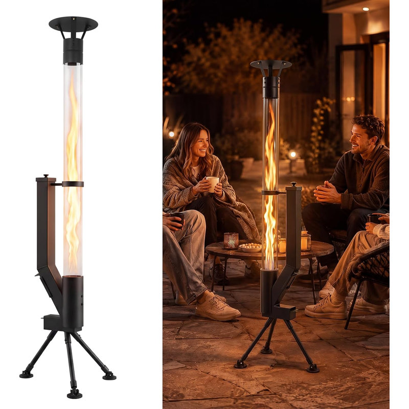 Tripod Pellet Space Heater