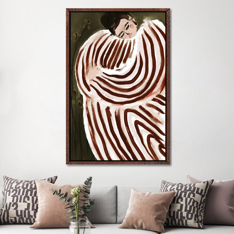 Sleeping Princess by Treechild - Gallery-Wrapped Canvas Giclée on Canvas, 101.6 cm H x 66.04 cm W, White