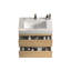 4 Base de meuble-lavabo simple mural 29,9 po seulement-101092226