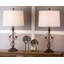 Ensemble de lampes de table bronze huilé de 28 po Barbery