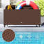 Panier de rangement flottant pour piscine en osier pour l'extérieur Outsunny-57441330