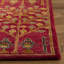 Tapis rouge en laine touffeté à la main Wahcheechee-74736736
