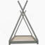 Lit plateforme House avec structure triangulaire-1665823325