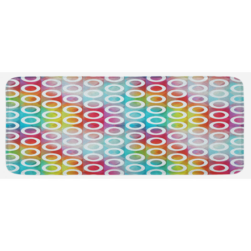 Tapis de cuisine circle