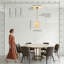1 - Light Brass Pendant