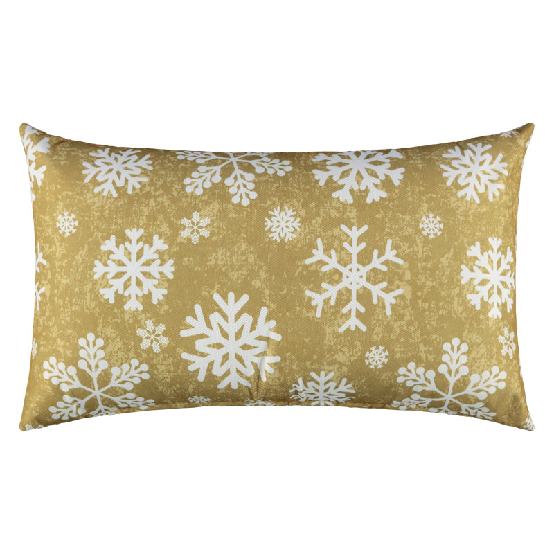 Housse de coussin rectangulaire, Or