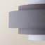 19cm H Linen Drum Pendant Shade ( Clip On )-26777326-26614865