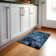 Premium Machine Washable Cerrito AMF558 Blue Rug