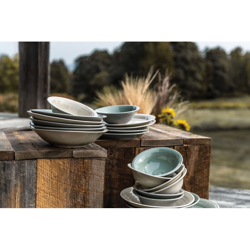 Belmont Cereal Bowl, Crackle Celadon