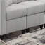 Canapé modulaire, gris clair-1398264423
