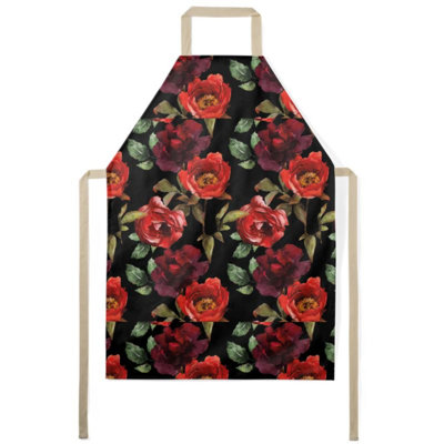 Floral Bib Apron