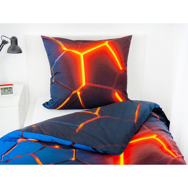 No Pattern Duvet Cover Set with Pillowcases