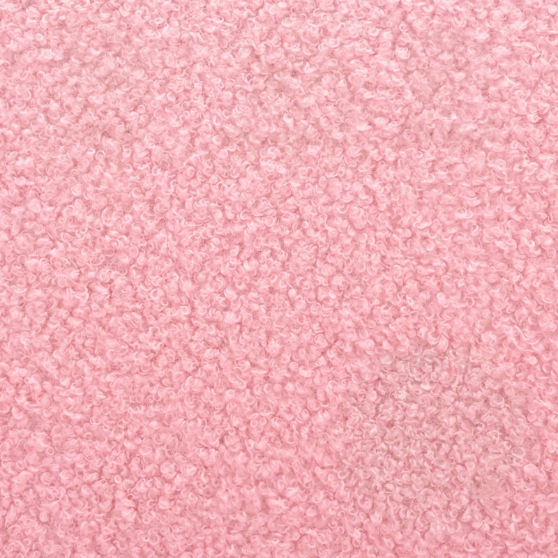 Fauteuil demi-tonneau pivotant Teddy, Rose