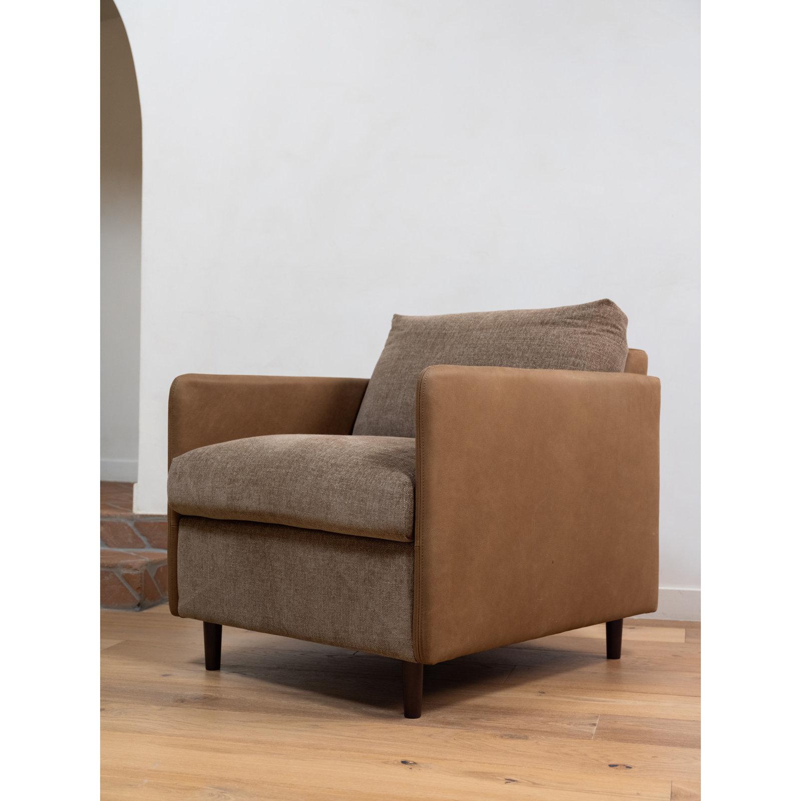 Teller Accent Chair, Brown