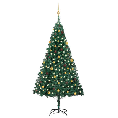 Artificial Christmas Tree with LEDs&Ball Set
