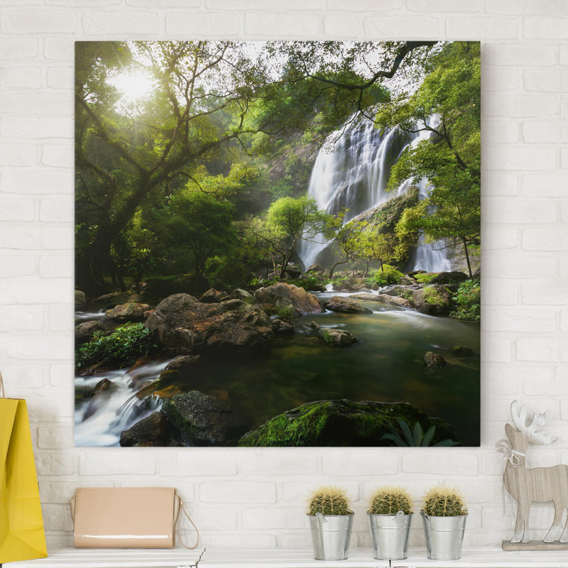 Mountain Stream - Wrapped Canvas Print, Canvas, 61cm H x 91cm W
