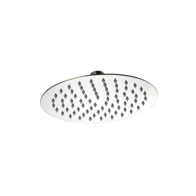 Pomme de douche à pluie ronde 12 po Viva, Chrome