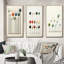 Minimalisme, jeu de tees de golf - ensemble d'art mural de golf 3 pièces-766085192-766085196