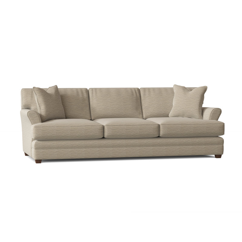 Harriss Upholstered 98'' Sofa, Vault Pearl Performance