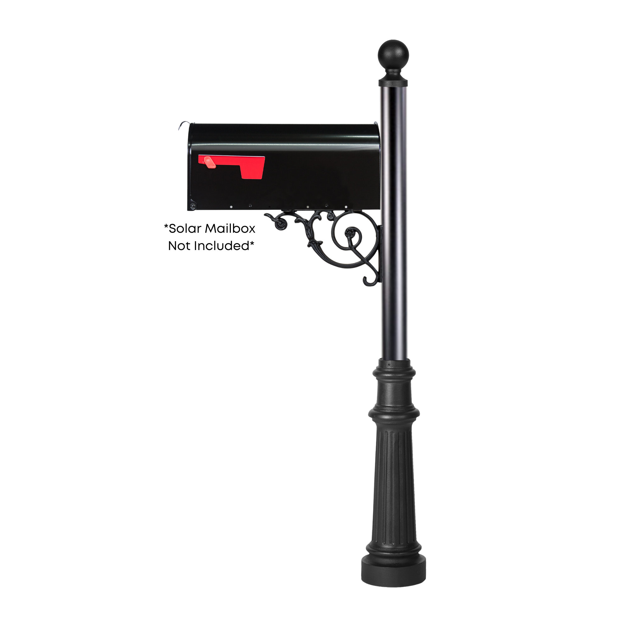 Imperial Mailbox Systems Post Mounted Mailbox | Wayfair