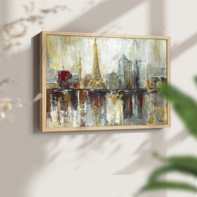 Paris Icons -Framed Print - Restickable