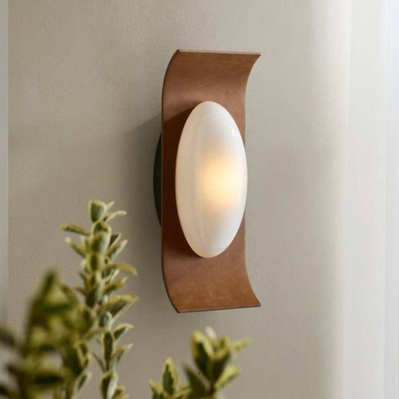 Jeter 1 - Light LED Armed Sconce, Bone
